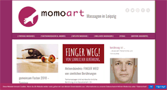 Desktop Screenshot of momoart.de